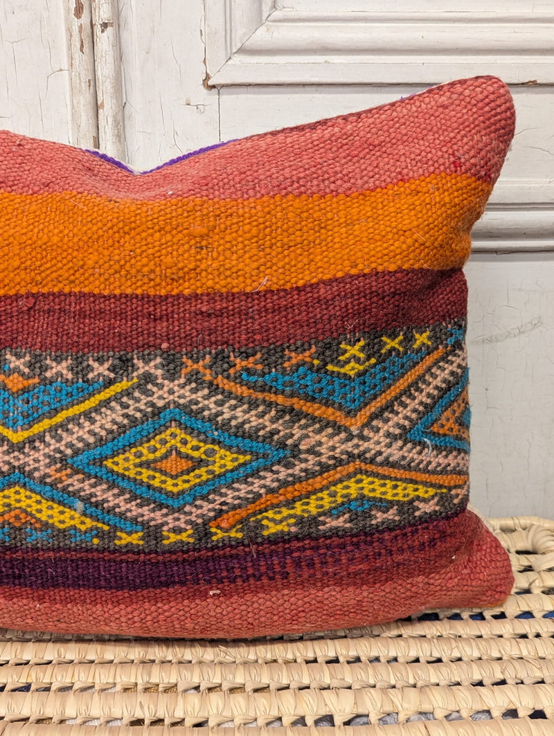 Antique Rug Fragment Cushion CUR013