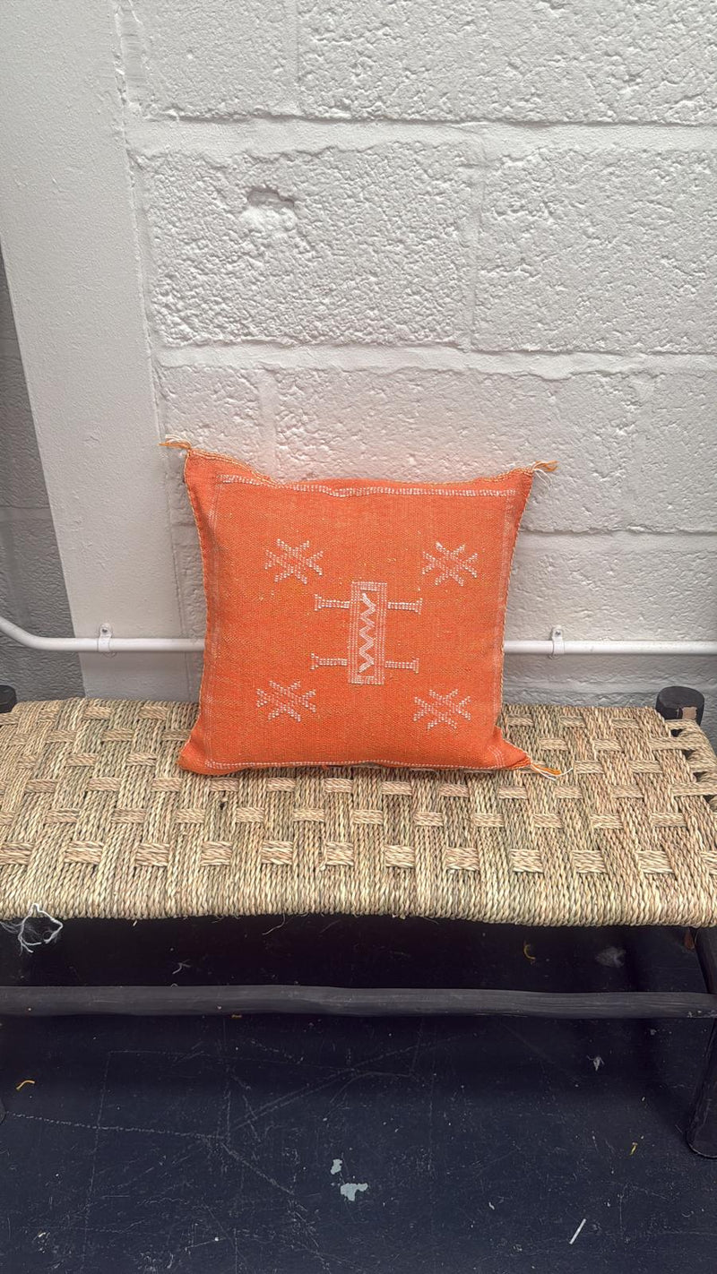 Moroccan Cactus Silk Cushion - CU-CS-059