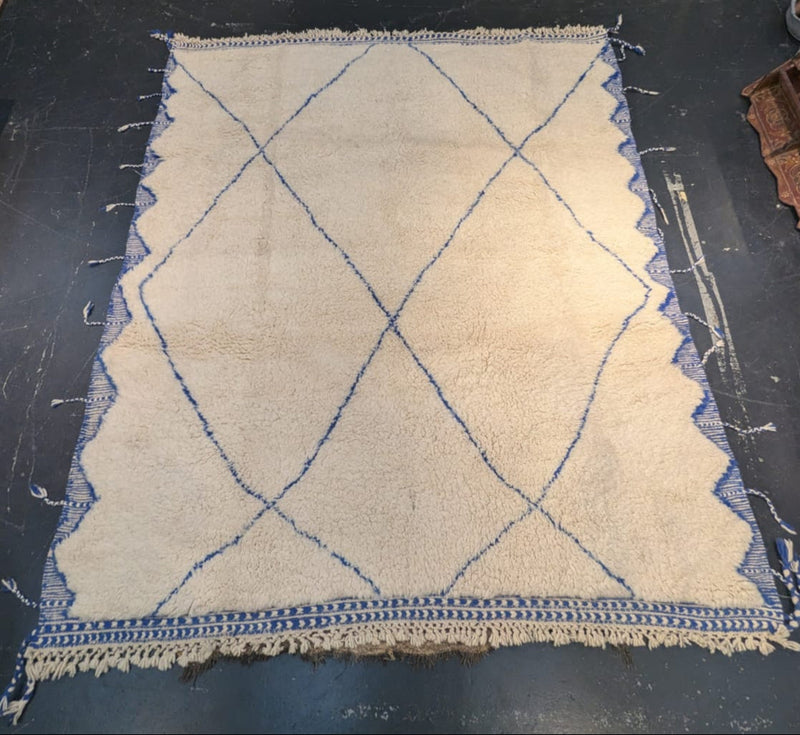 "Idris" Contemporary Beni Ourain Rug RUBO045