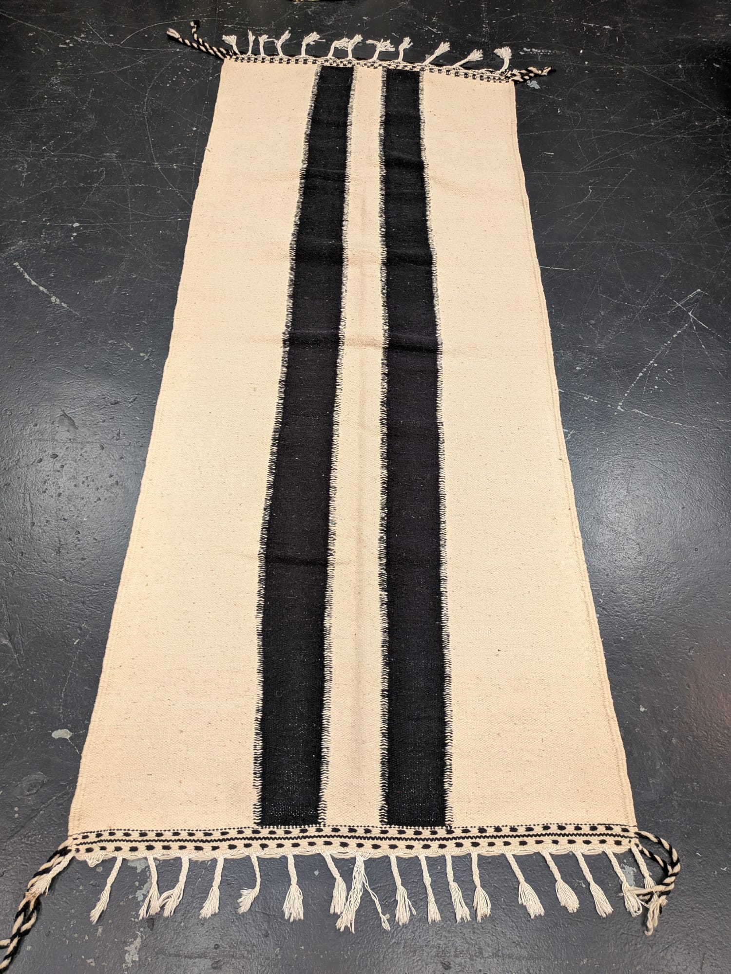 'Habiba' Contemporary hand woven flatweave kilim RUKM025