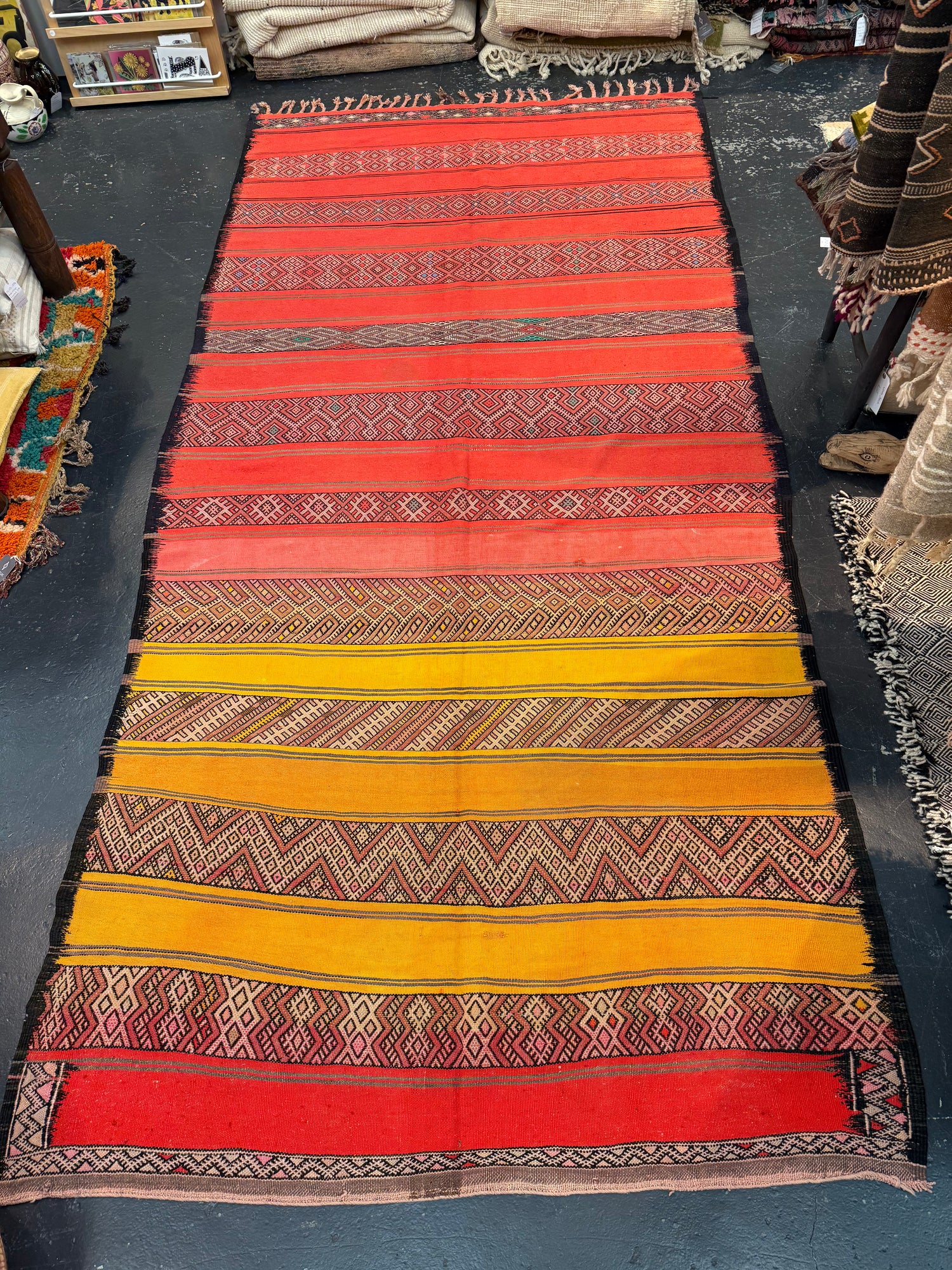 "Desert tracks" Boujaad Kilim RUBJ099