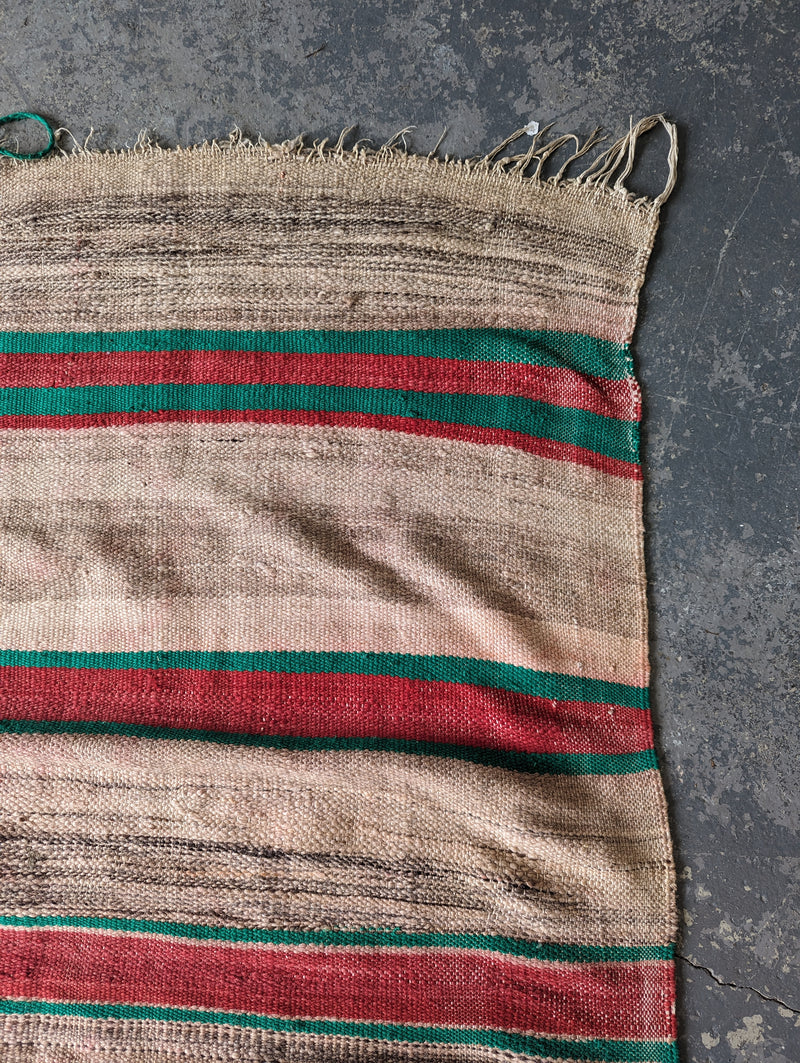 "Emerald Bands " 1970's Saharan Blanket BLSH002