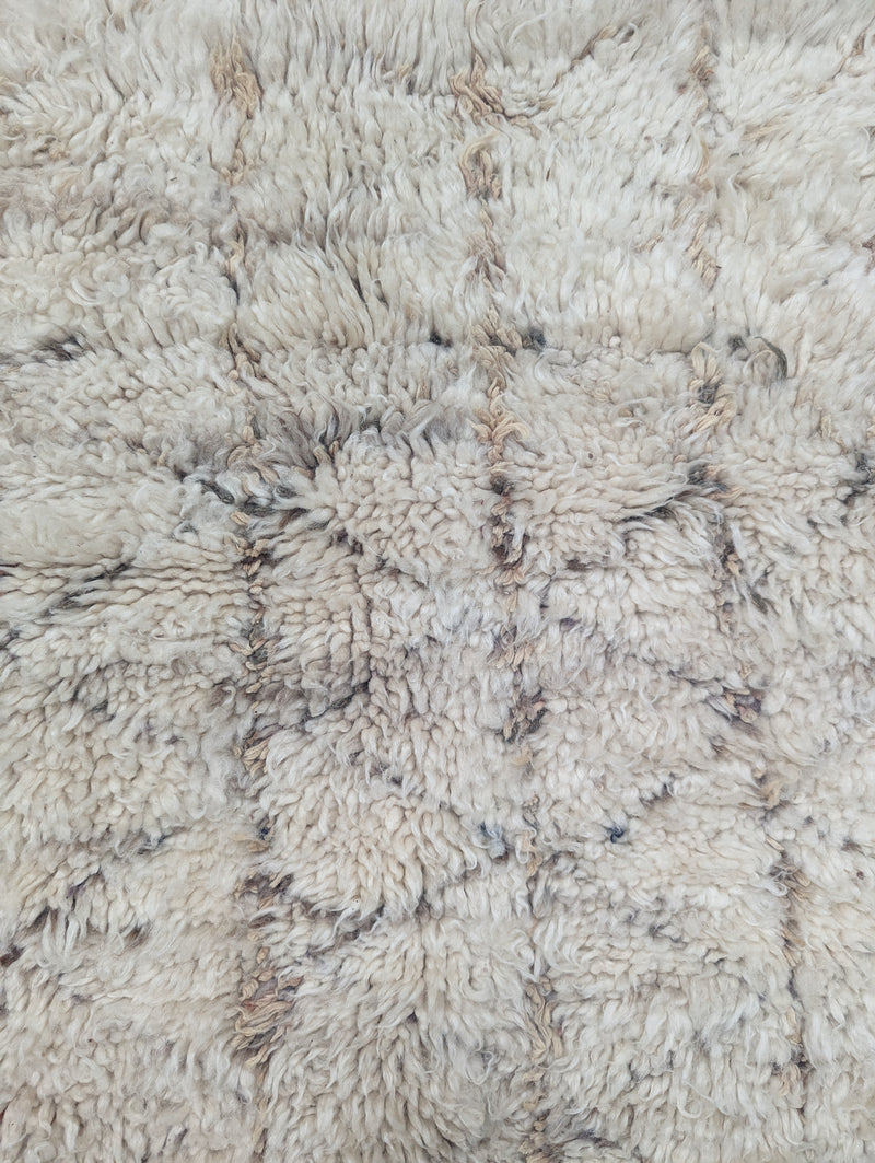"Buttermilk" Antique Beni Ourain Rug RUBO017