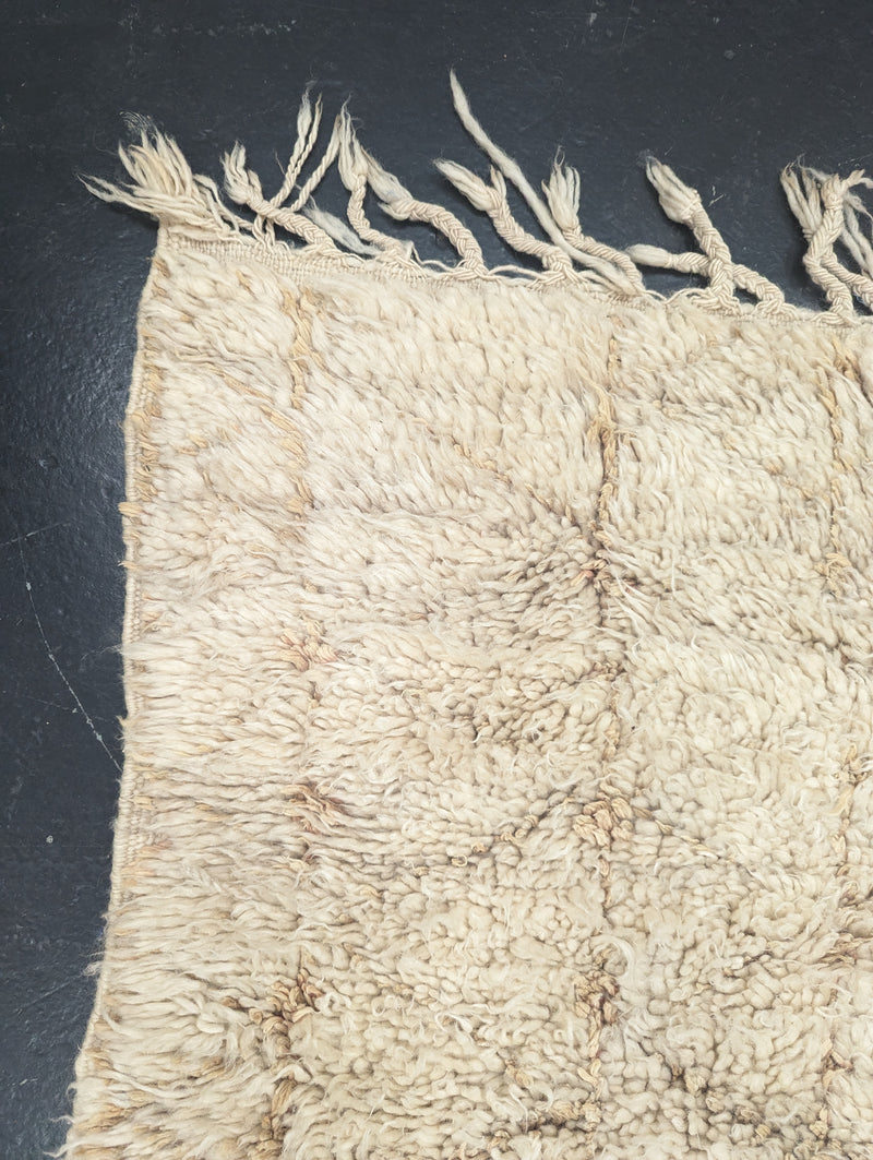 "Buttermilk" Antique Beni Ourain Rug RUBO017