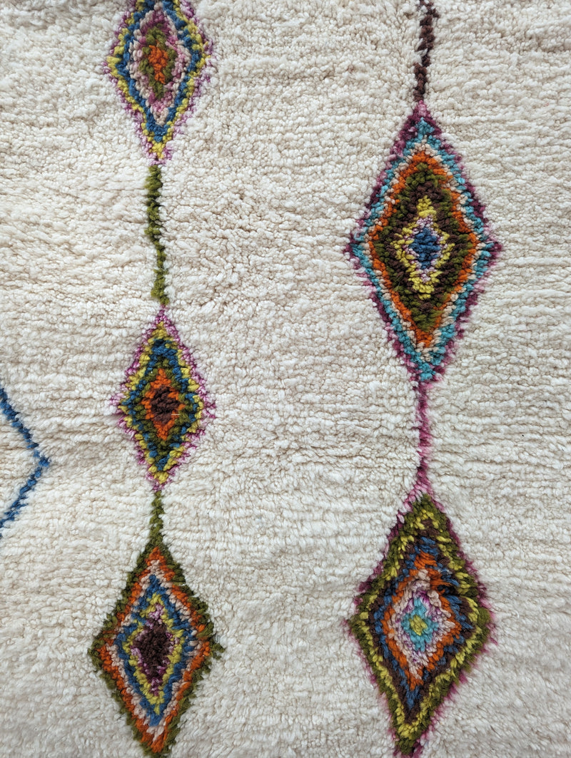 "Spectrum" Large Contemporary Beni Ourain Rug RUBO016