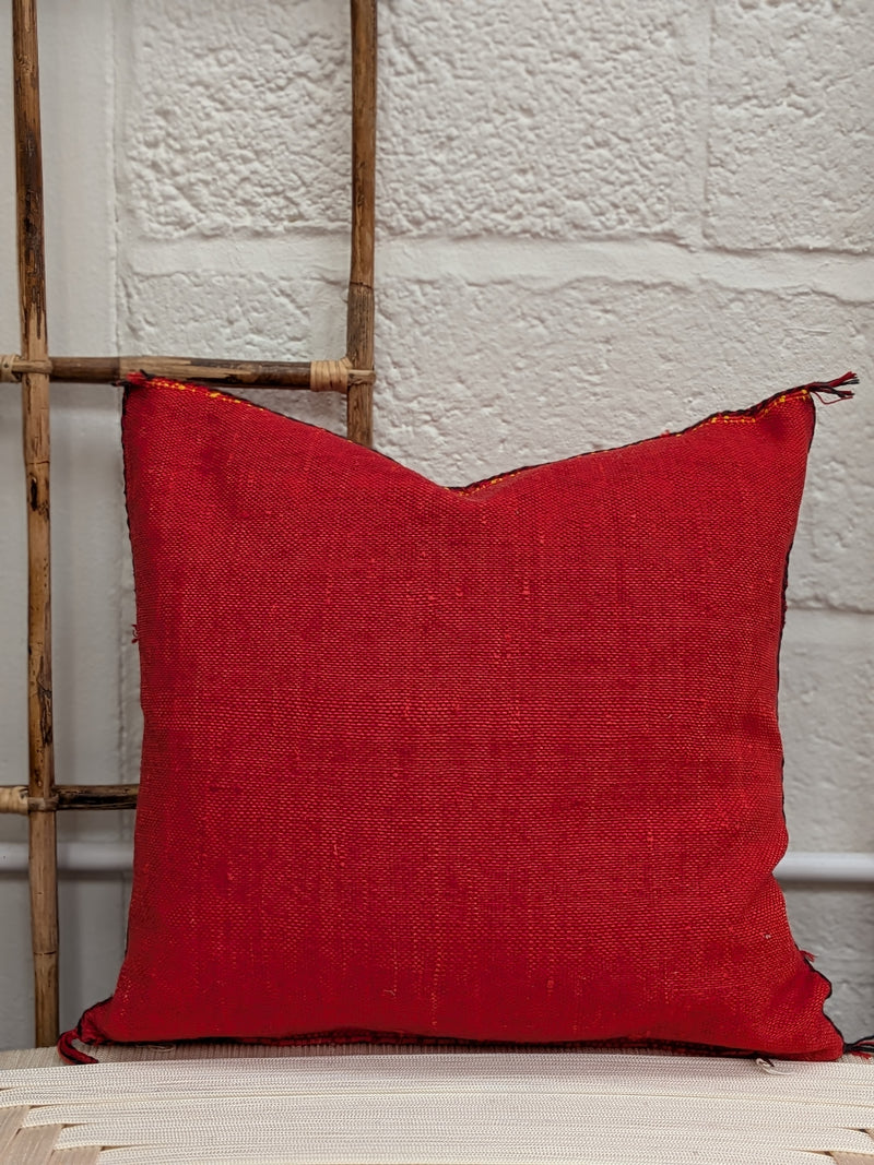 Moroccan Cactus Silk Cushion - CU-CS-019