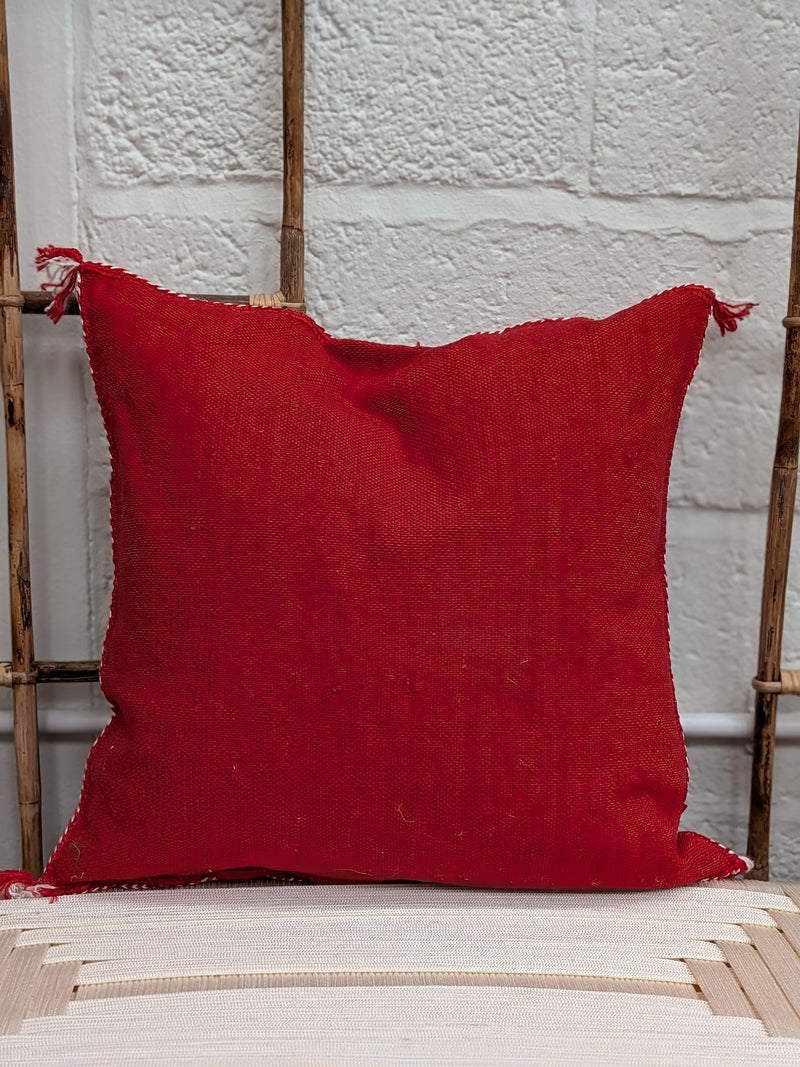Moroccan Cactus Silk Cushion - CU-CS-020