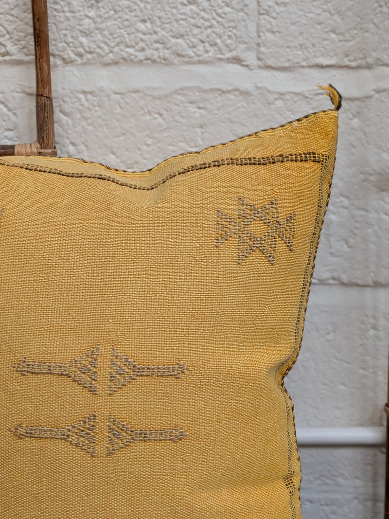 Moroccan Cactus Silk Cushion - CU-CS-023