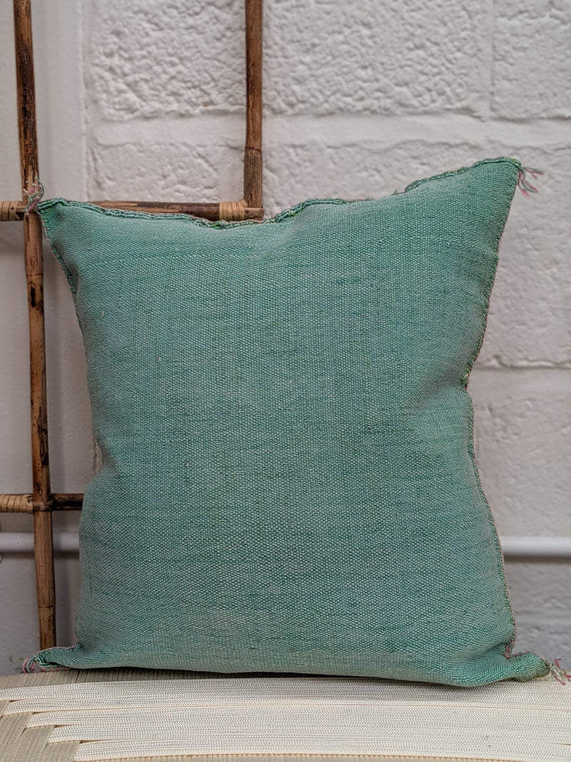 Moroccan Cactus Silk Cushion - CU-CS-024