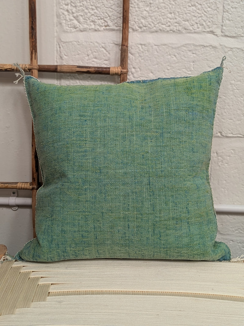 Moroccan Cactus Silk Cushion - CU-CS-025