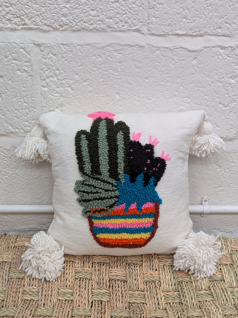 Hand Tufted Cushion - CU-E-009