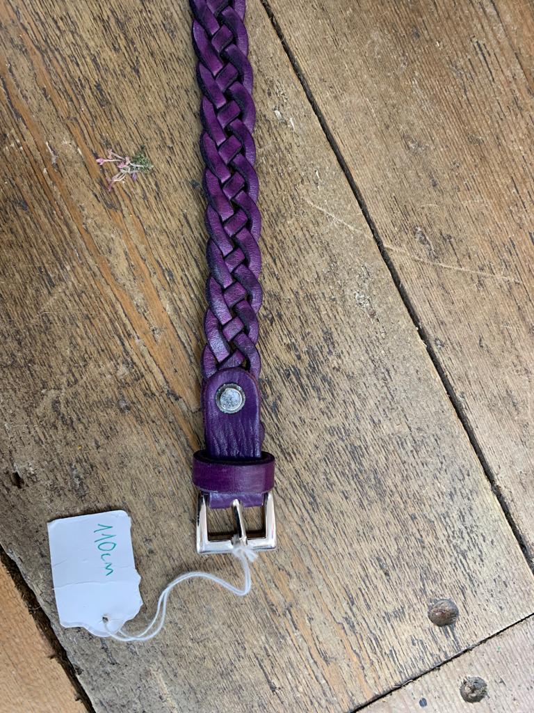 Light Purple Plaited Belt CLBT012