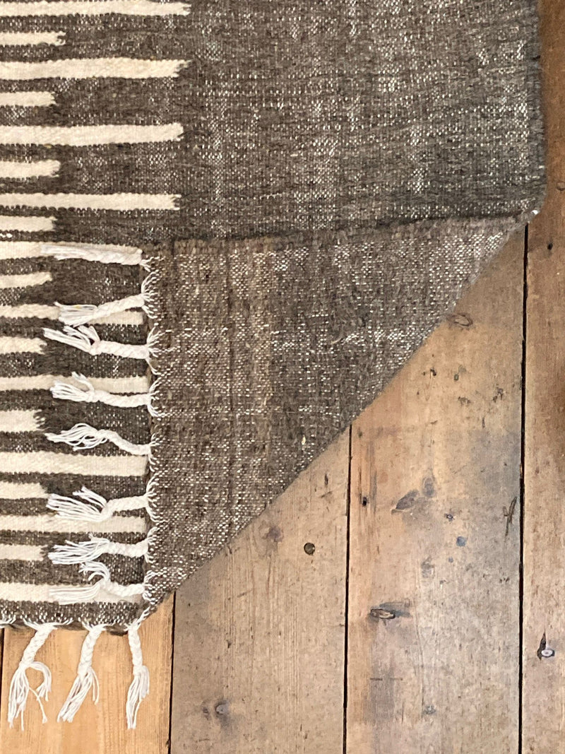 Vegetable Dye Flatweave Kilim - Kohl (large) RUKM007