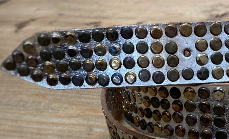 Silver 4 Stud Belt - CL-BT-015