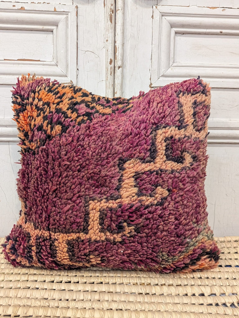 Antique Rug Fragment Cushion CUR003