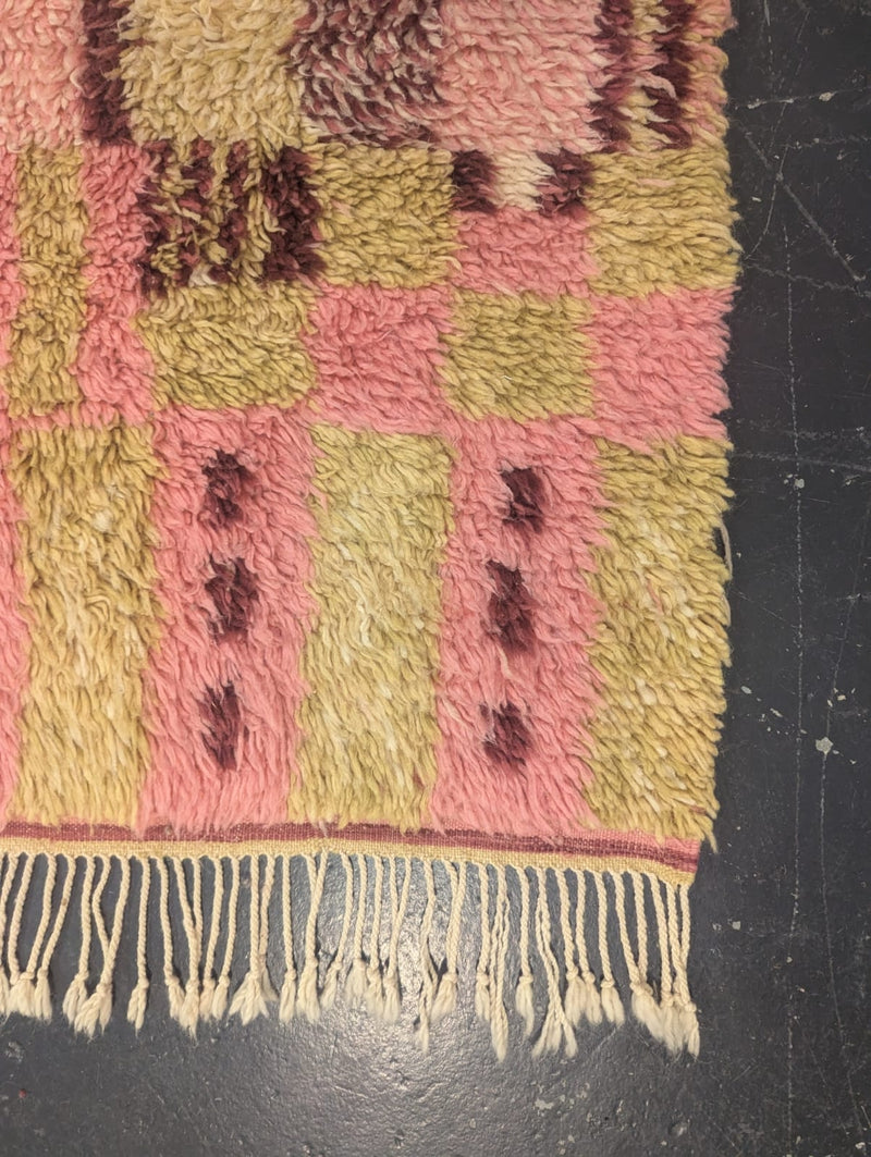 "Clashy" Contemporary Beni Ourain Rug RUBO027