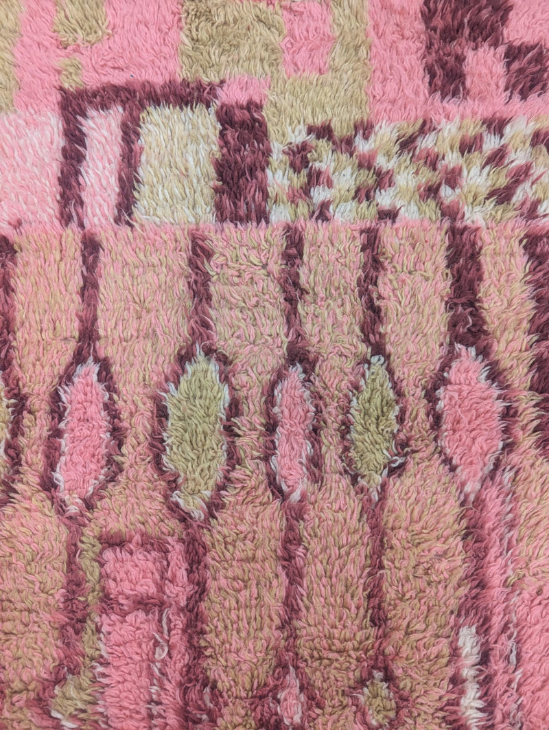 "Clashy" Contemporary Beni Ourain Rug RUBO027