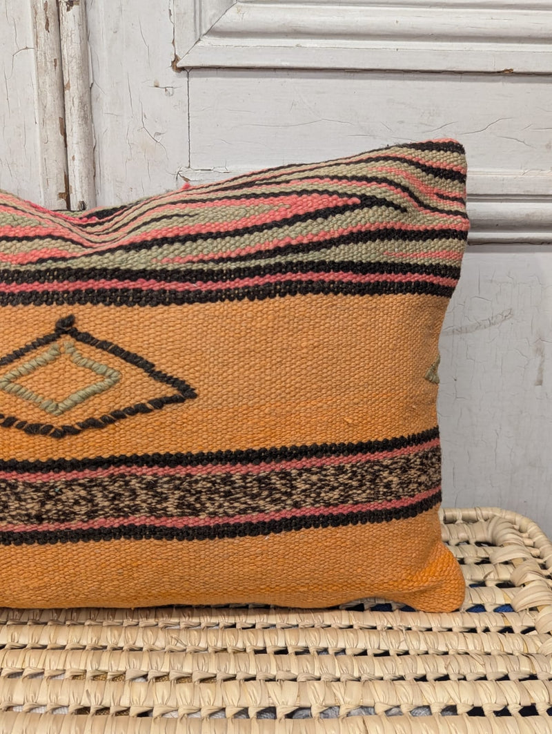 Antique Rug Fragment Cushion CUR014