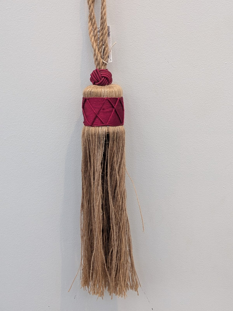 Jute Curtain Tieback Tassels
