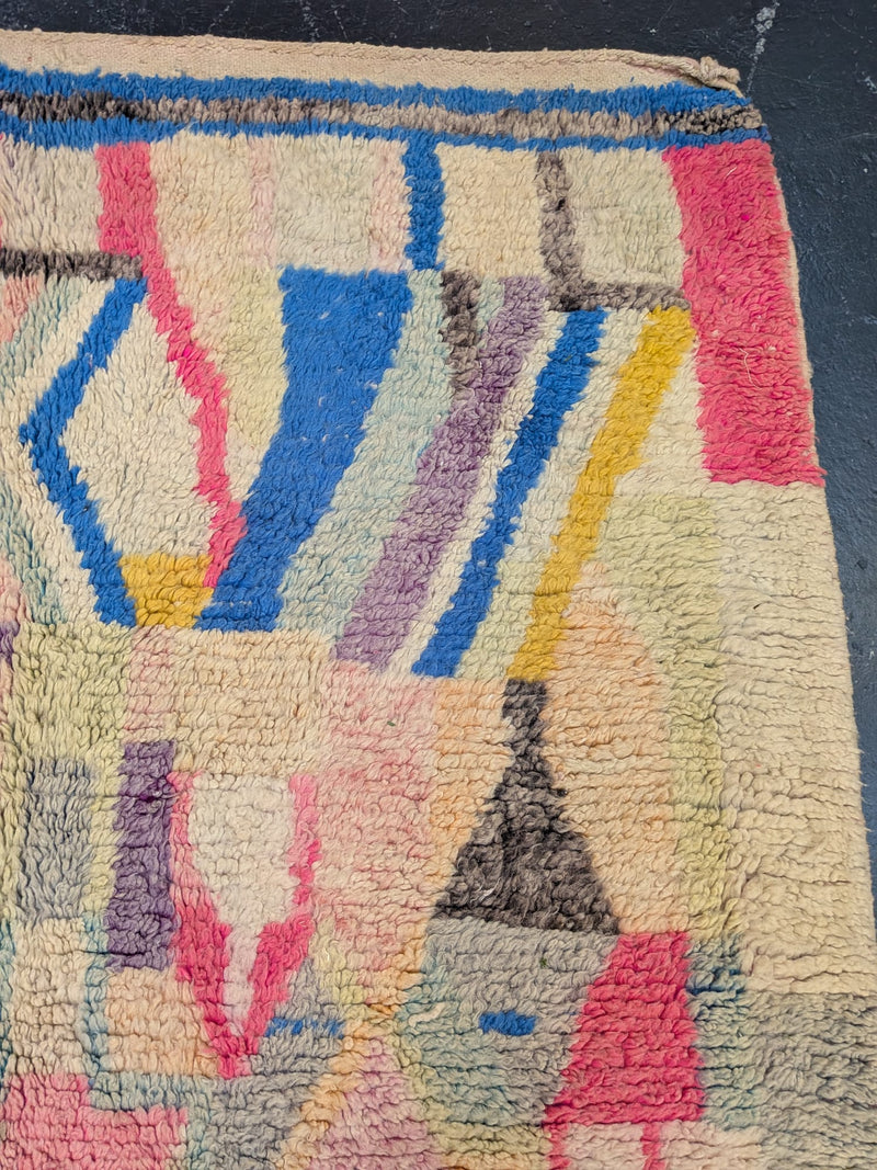 "Matisse" Preloved Beni Ourain Rug RUBO031