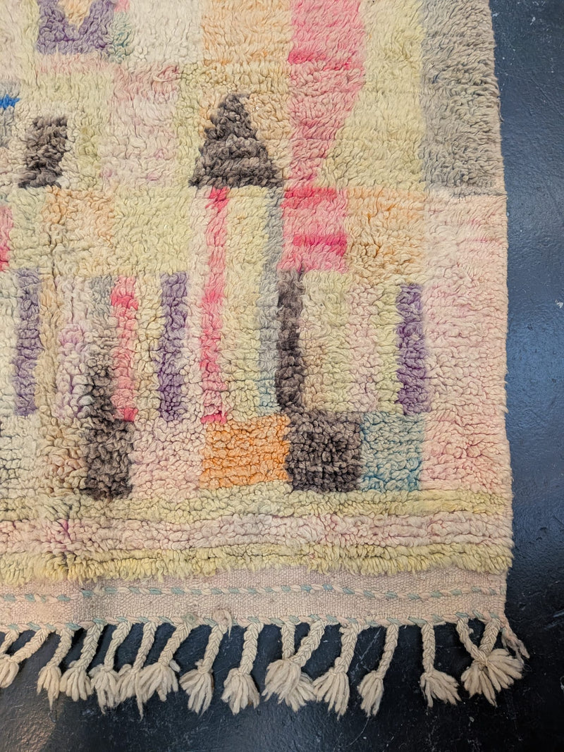 "Matisse" Preloved Beni Ourain Rug RUBO031