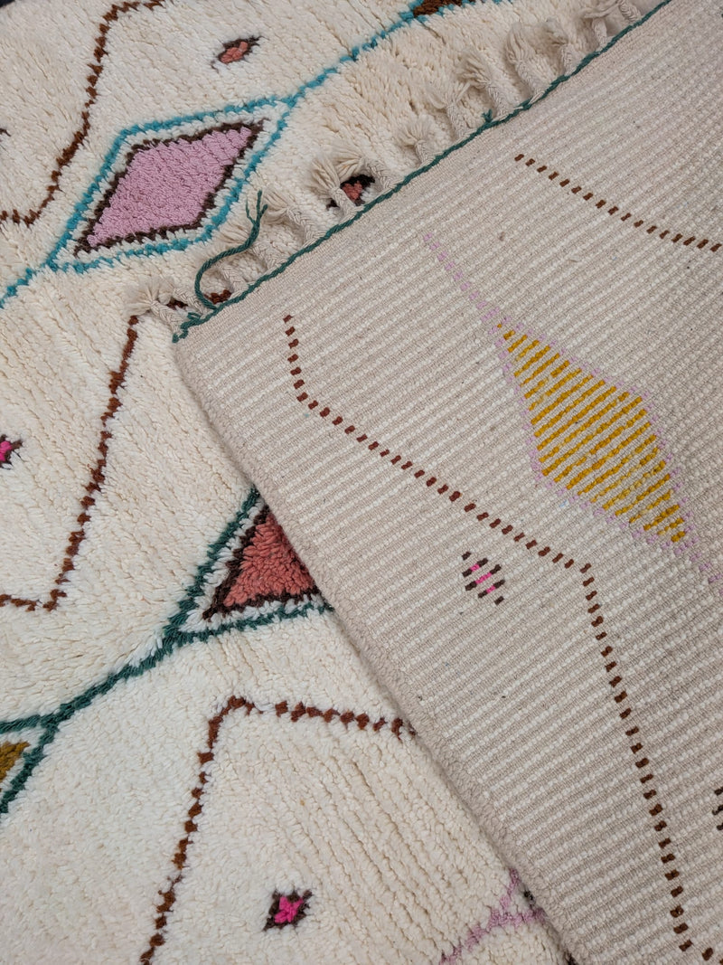 "Aaliyah" Contemporary Beni Ourain Rug - RU-BO-033