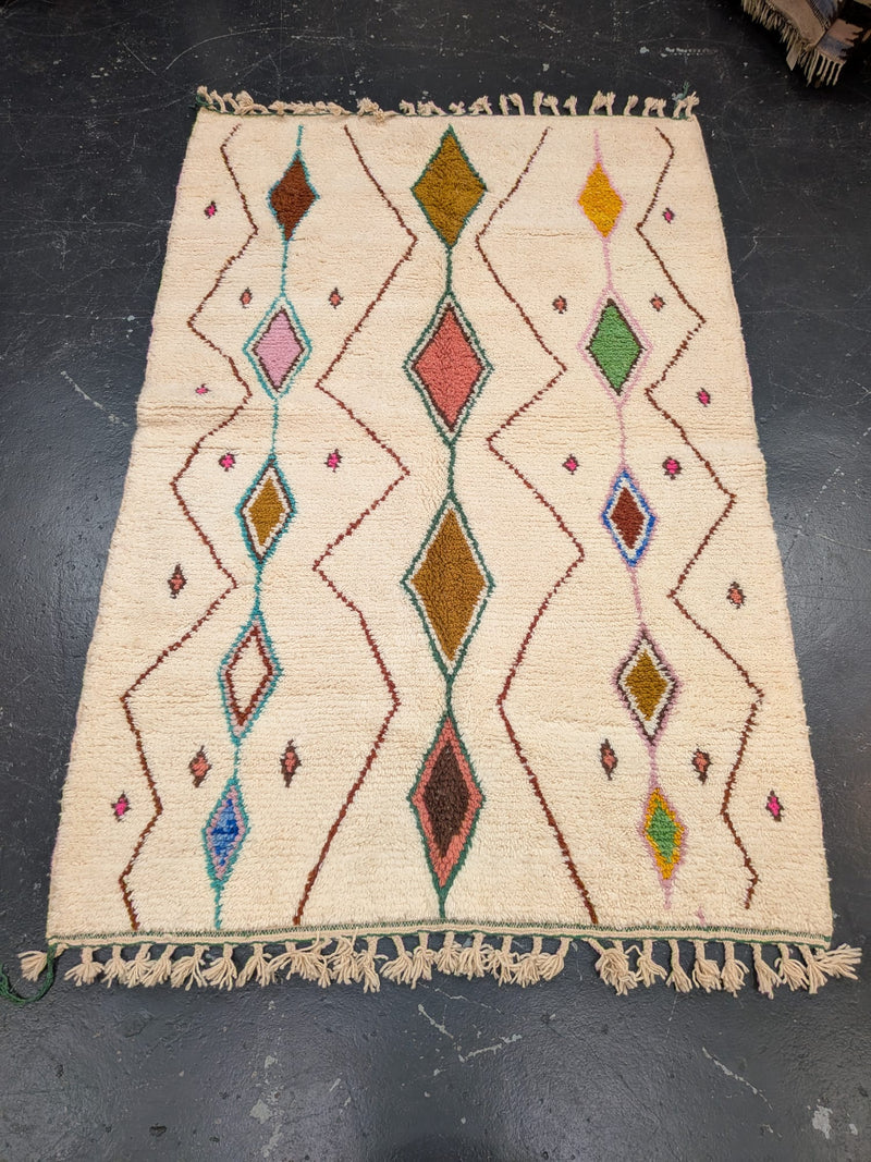 "Aaliyah" Contemporary Beni Ourain Rug - RU-BO-033