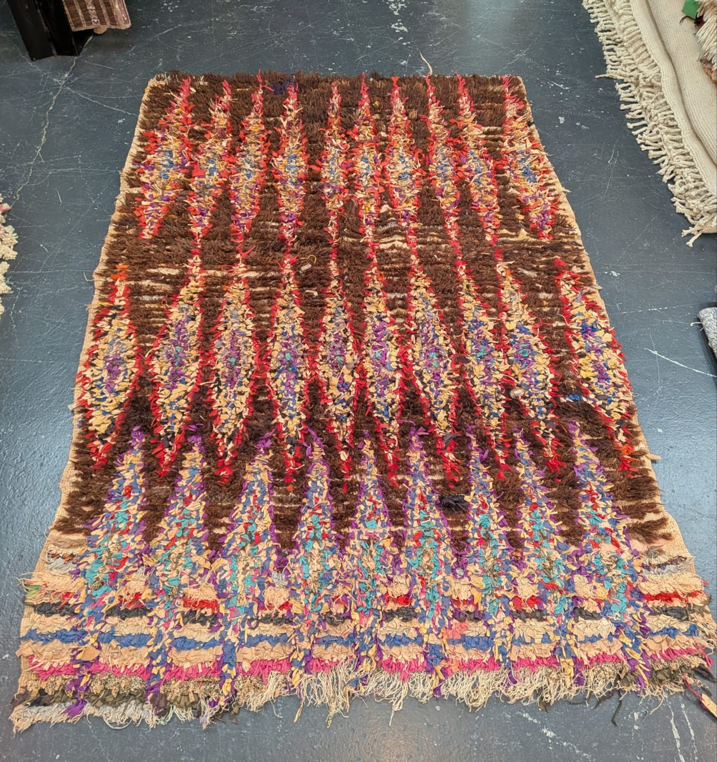 ‘Sofia’ Boucherouite & Azilal Blended Rug RUBT005