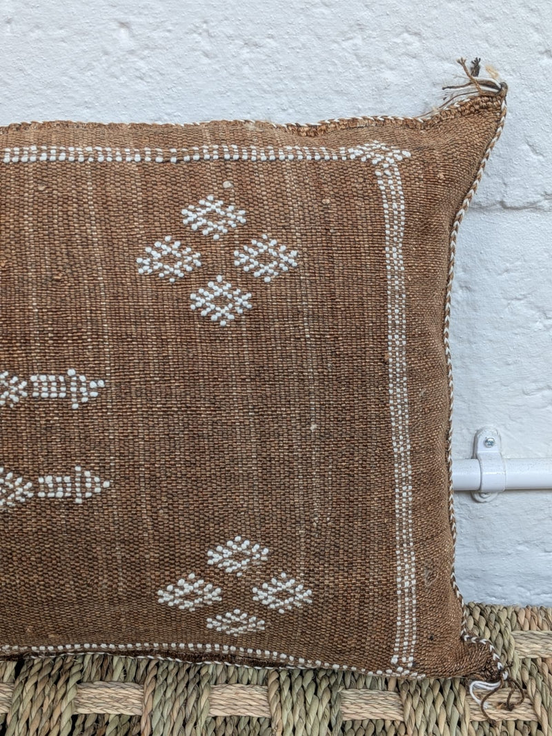 Moroccan Cactus Silk Cushion - CU-CS-045