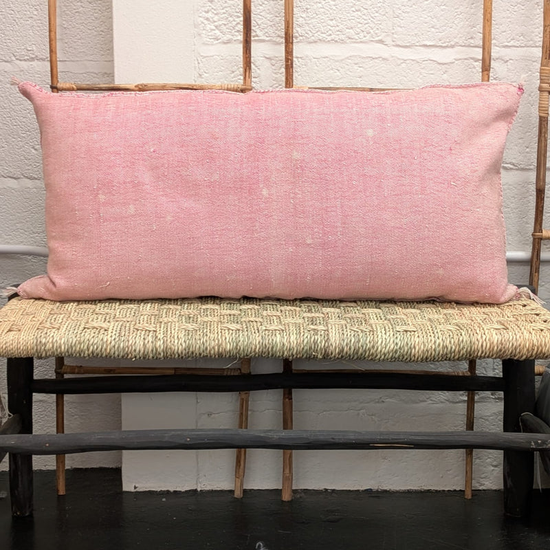 Large Moroccan Cactus Silk Cushion - CU-CS-067