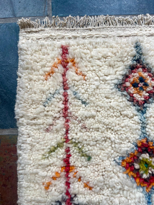 “Spring Flowers “ contemporary Beni Ourain RUBO092