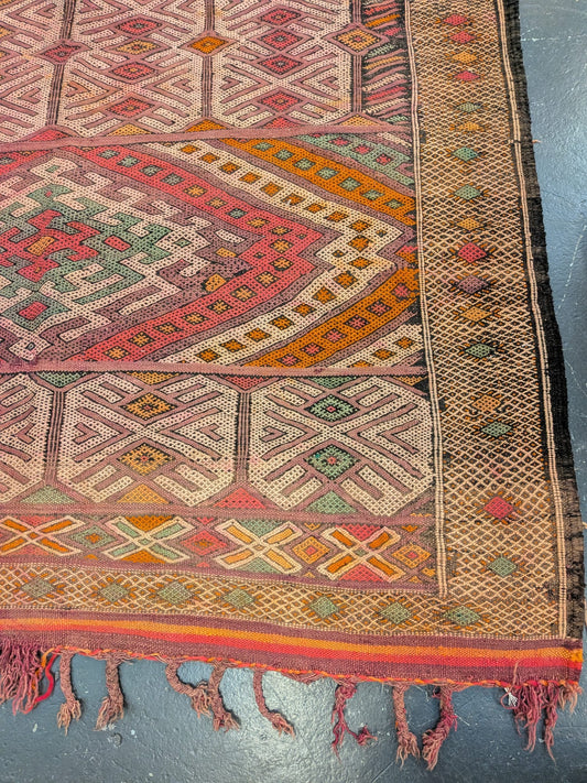 "Berry Fruits" Antique Boujaad Rug RUBJ015
