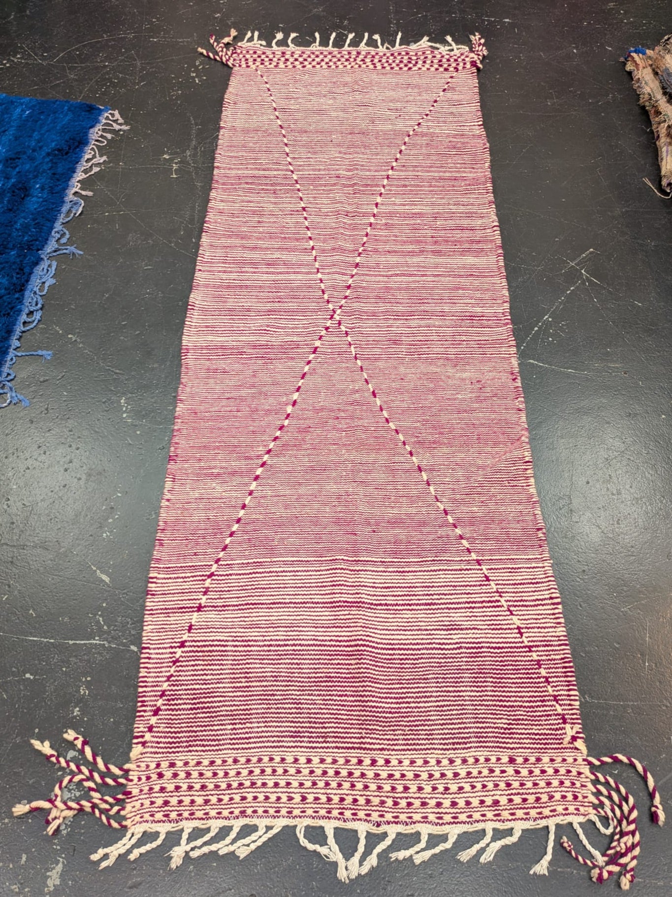 "Soya" Contemporary double sided reversible Kilim RUKM031