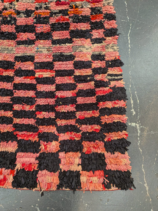 ‘Check Check’ Boucherouite Rug RUBT009