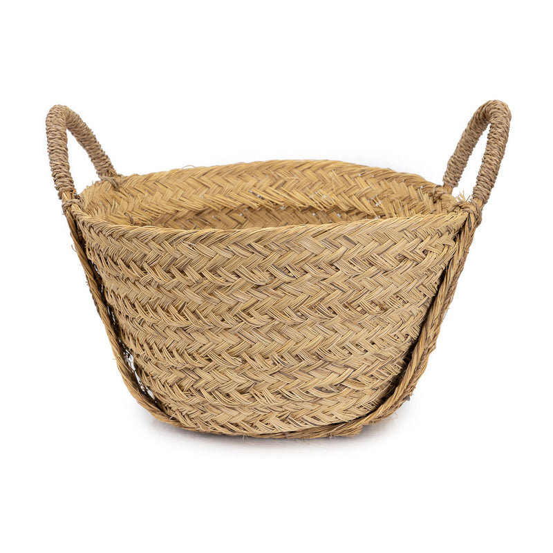 'Stel' Woven Sisal Basket HWBK007