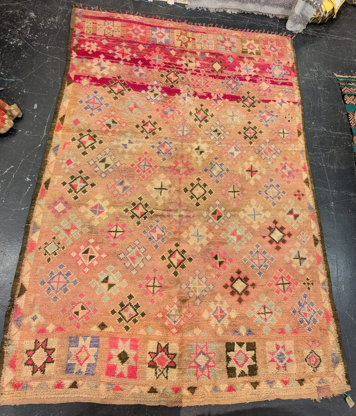 "Camilles" Antique Boujaad Rug RUBJ011