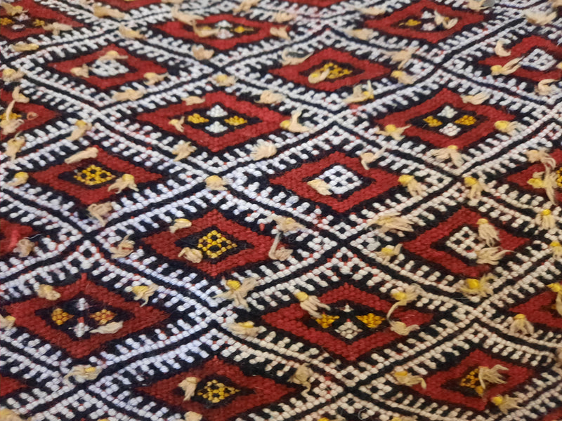'Double Sided' Antique Kilim Cushion