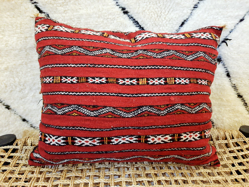 'Double Sided' Antique Kilim Cushion