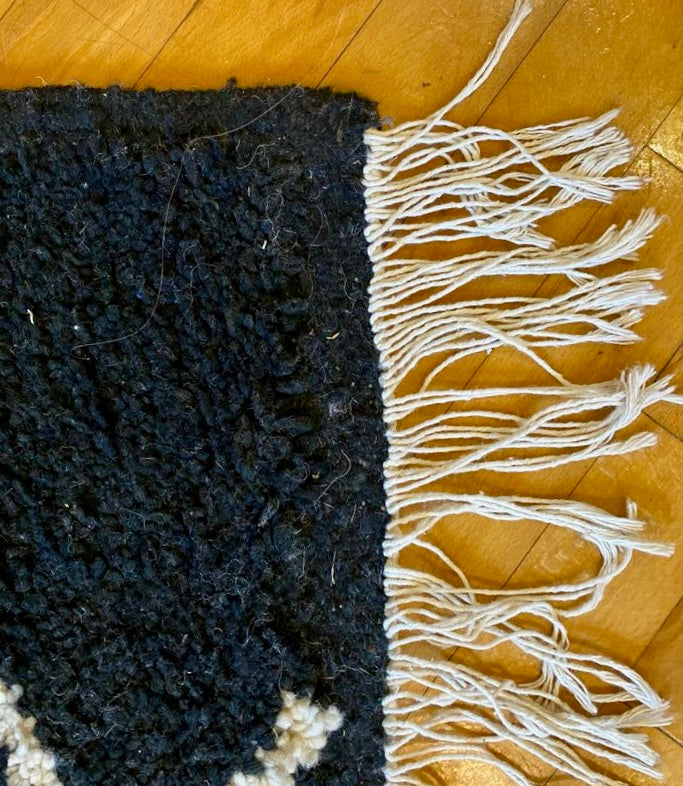 Medium Reverse Beni Ourain Rug