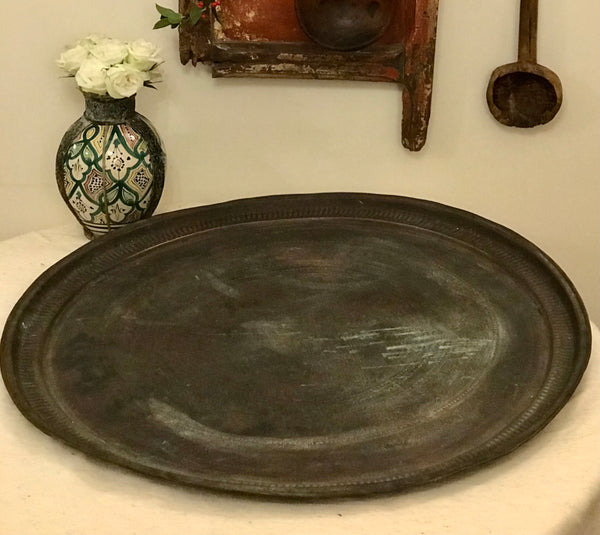 Huge Copper Tray / Table Top
