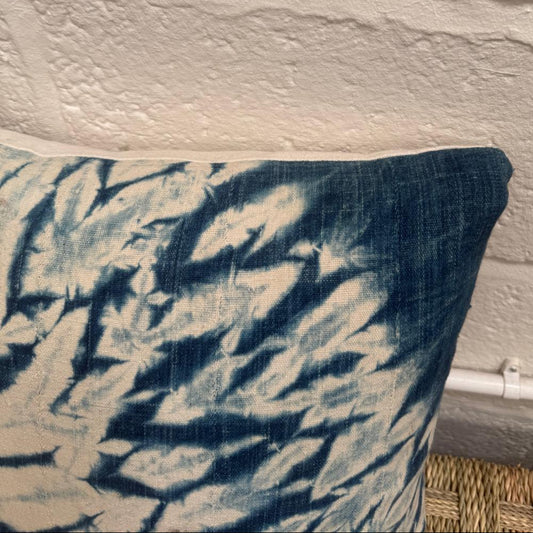 Indigo Tie Dye Mud Cloth Cushion CUMM001