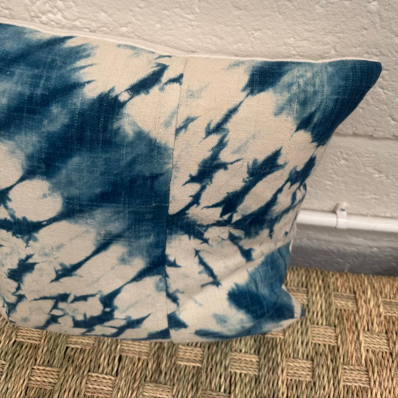 Indigo Tie Dye Mud Cloth Cushion CUMM002