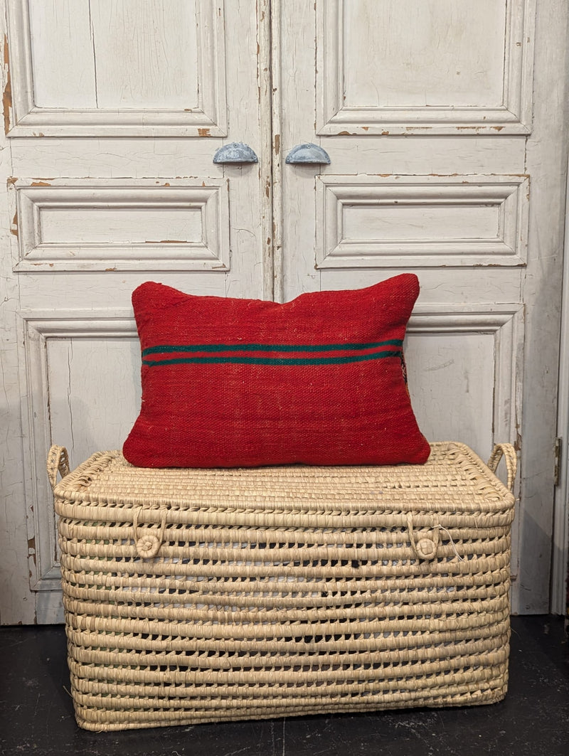 Antique Rug Fragment Cushion CUR011