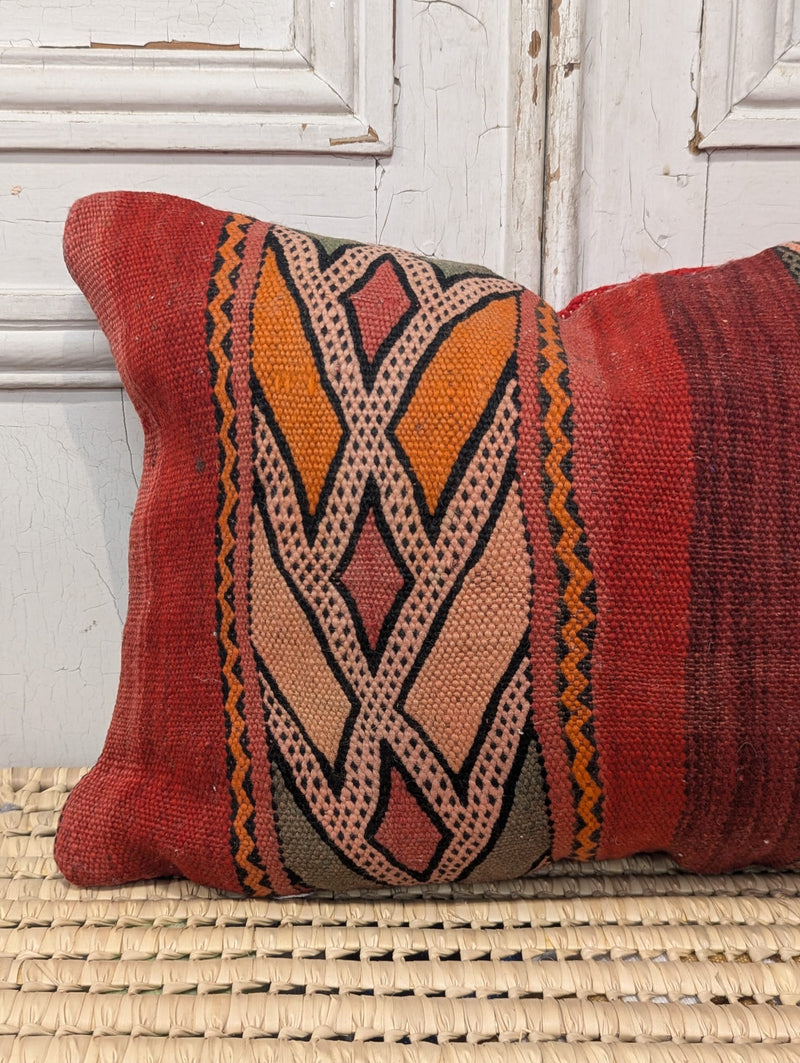 Antique Rug Fragment Cushion CUR011