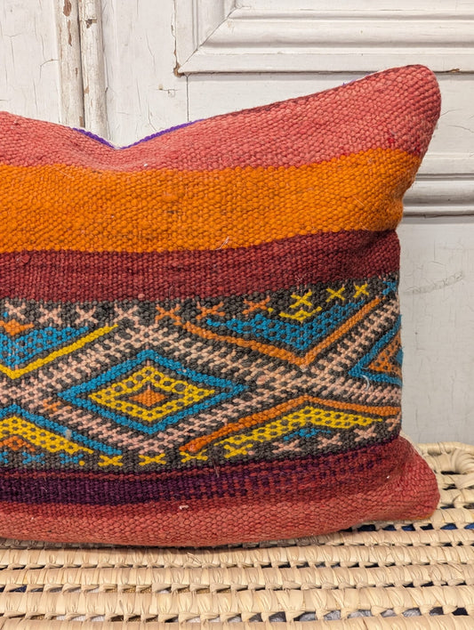 Antique Rug Fragment Cushion CUR013