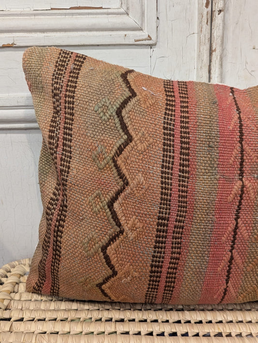 Antique Rug Fragment Cushion CUR017