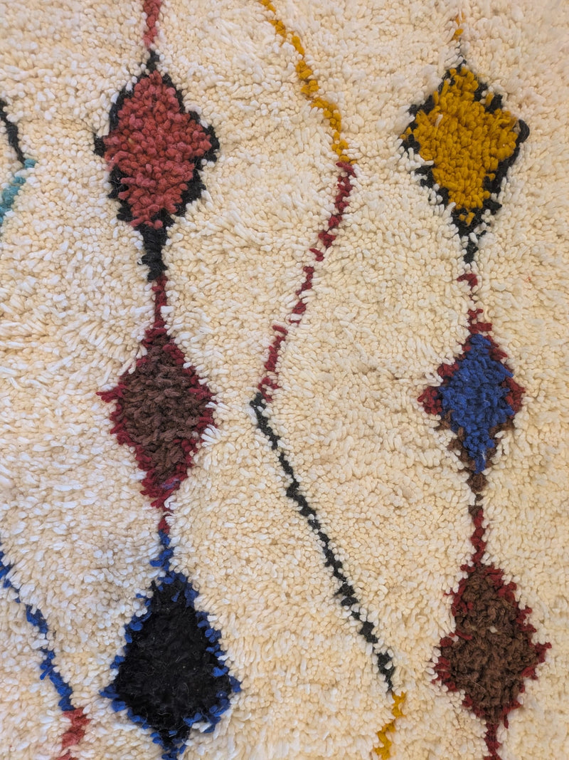 "Garlands Forever" Contemporary Beni Ourain Rug RUB095