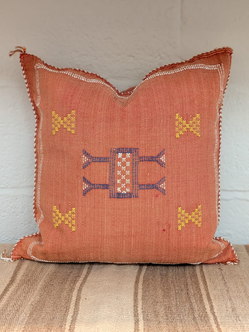 Moroccan Cactus Silk Cushion CUCS069