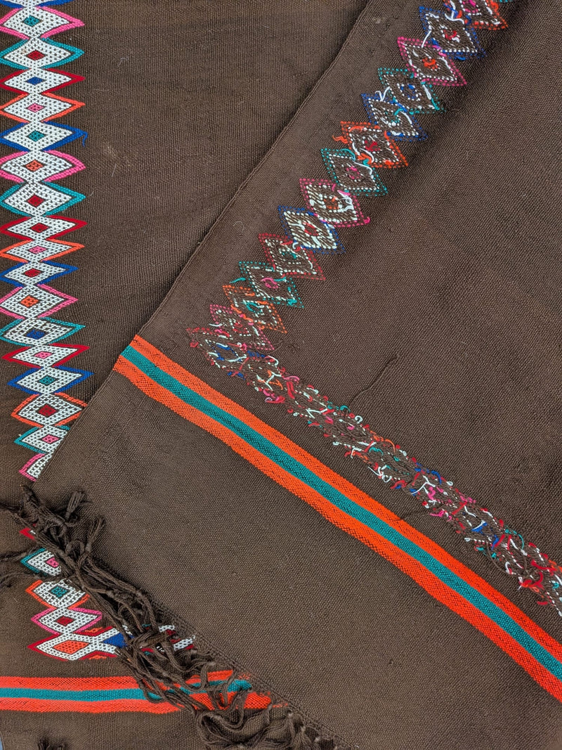 Antique Saharan Shawl BLA-131