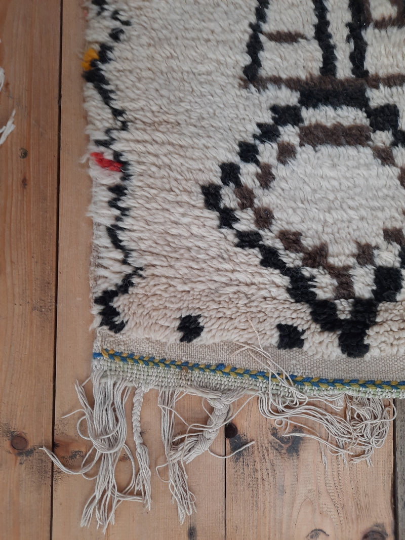 Checkered Diamonds Beni Ourain Rug RUBO011